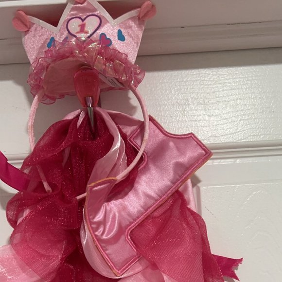 Other - 1 Year Birthday Set! OH# 766534 Crown & Bright Scarf! NWT